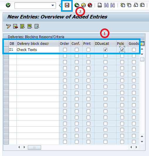 create new assignment block in sap crm