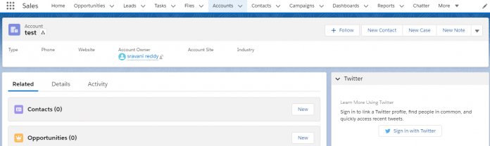 salesforce lightning app builder related record component