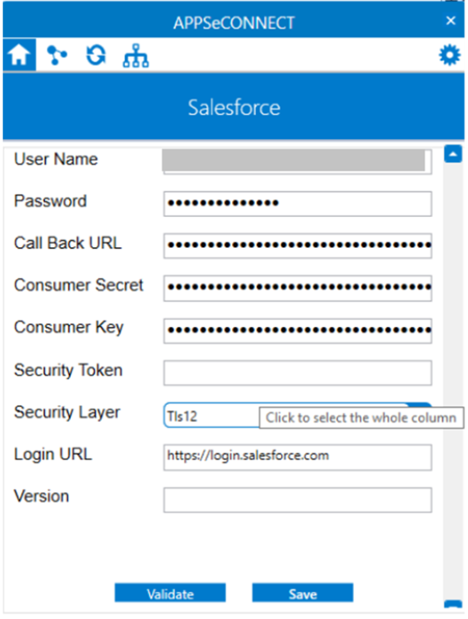 salesforce-credential-validation