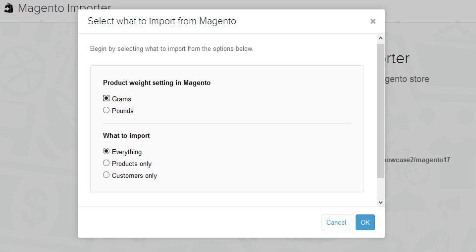 Migrating from Magento/Magento Go to Shopify