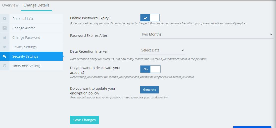 Password Expiry