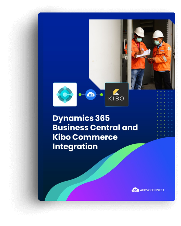 kibo commerce and dynamics bc integration brochure cover img